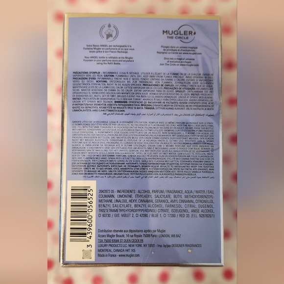 NIB-Mugler-Angel E.D.P. -25ML/.8FL OZ - Picture 5 of 5